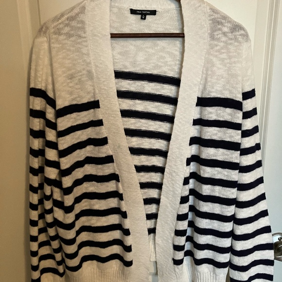 NWOT - Pink Tartan Sweater - Picture 1 of 6